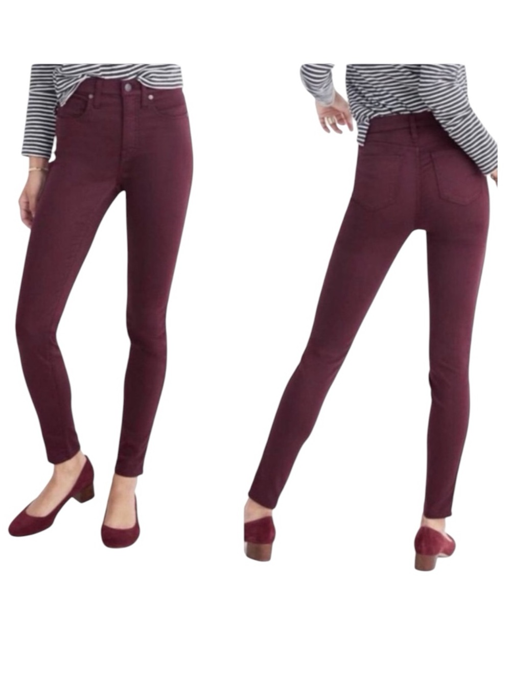 Madewell 9” High Riser Skinny Skinny Jeans Sz 28